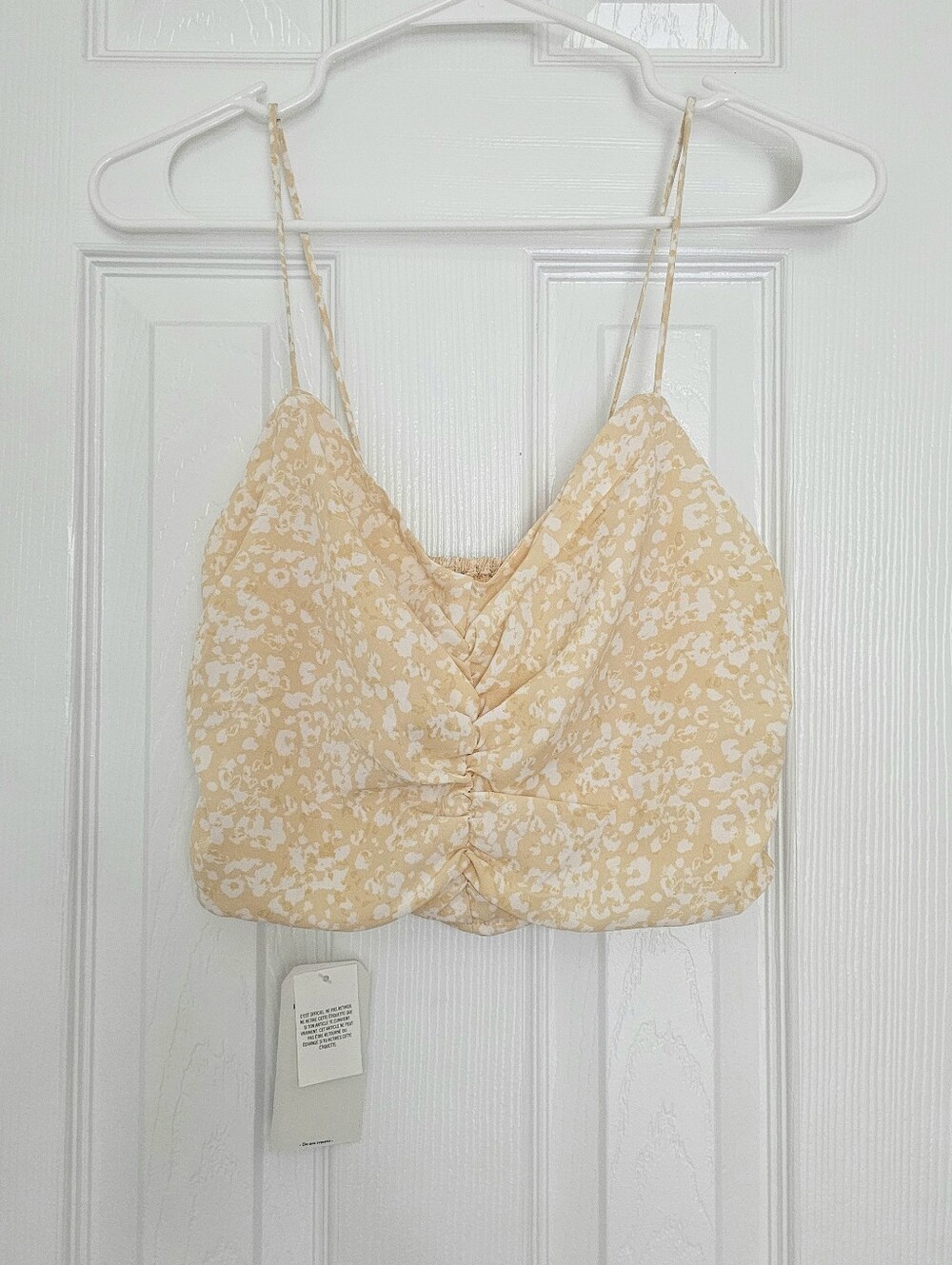 Abercrombie & Fitch Women’s Ruched Crop Top Size Small NWT